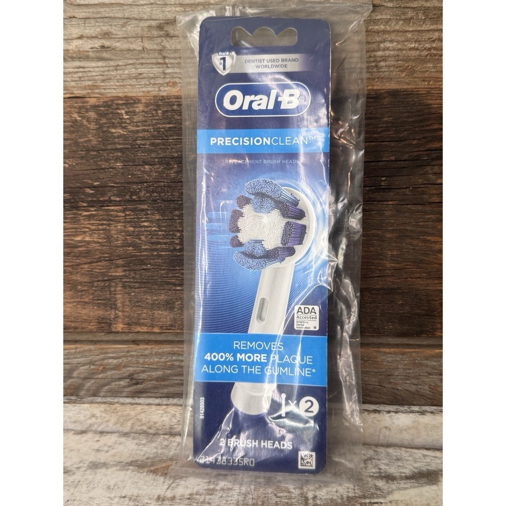 Oral-B Precision Clean X-Filament Electric Toothbrush‎ Replacement Heads 2 Count